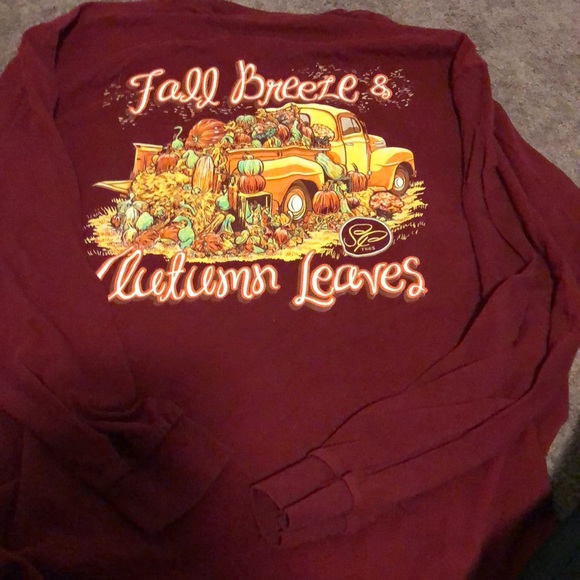 Long Sleeve Simply Southern Fall Shirt 
